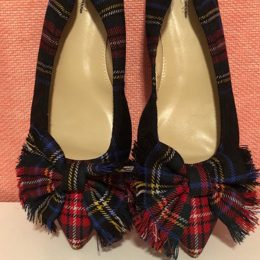 J. Crew Plaid Flats